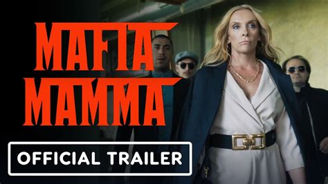 1 min read. Toni Collette becomes embroiled in a mob war – and brings muffins to the showdown – in the wild first trailer for Mafia Mamma . It’s official: ‘women of the mafia’ is the ...